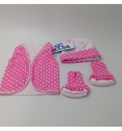 Set de ropa UCÍ para bebe prematuro pepas