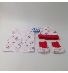 Set de ropa UCÍ para bebé prematuro León