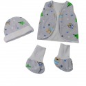 Set de ropa UCI para bebé prematuro oso