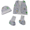 Set de ropa UCI para bebé prematuro oso