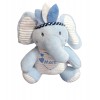 Sonajero elefante de alar musical azul